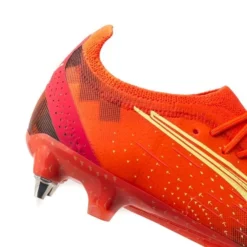 PUMA Ultra Ultimate SG Fearless - Rot/Grün/Schwarz -HEXA KLEIDUNG SHOP 87706ef47d04