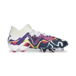 PUMA Future Ultimate FG/AG Creativity - Weiß/Team Violet/Fluro Yellow LIMITED EDITION -HEXA KLEIDUNG SHOP 8a51923f9c9a