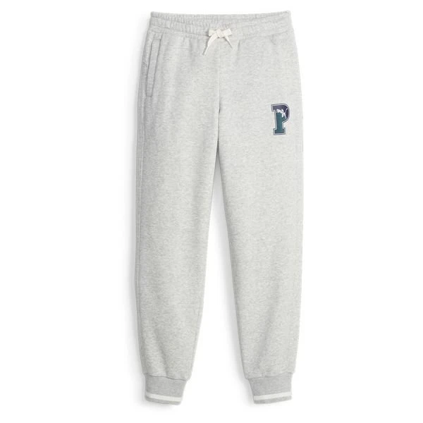 PUMA SQUAD Sweatpants FL Cl B Light Gray Heather 3 PUMA SQUAD Sweatpants FL Cl B Light Gray Heather