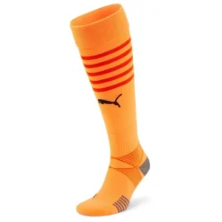 PUMA Stutzen TeamFINAL - Orange/Schwarz