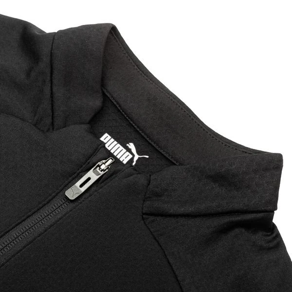 PUMA Trainingsshirt IndividualFINAL 1/4 Reißverschluss - Schwarz Kinder 7 PUMA Trainingsshirt IndividualFINAL 1/4 Reißverschluss - Schwarz Kinder – Bild 5