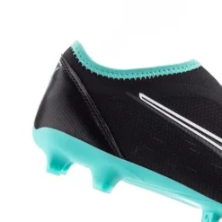 PUMA Ultra Match + Laceless FG/AG Eclipse - Schwarz/Weiß/Türkis Kinder -HEXA KLEIDUNG SHOP 93a5a2f8773a