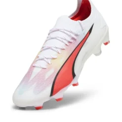 PUMA Ultra Ultimate FG/AG Breakthrough - Weiß/Schwarz/Fire Orchid -HEXA KLEIDUNG SHOP 98544175362d