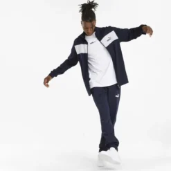 PUMA Trainingsanzug - Navy/Weiß Kinder -HEXA KLEIDUNG SHOP 9b3a8ec24329