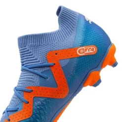PUMA Future Pro FG/AG Supercharge - Blau/Weiß/Orange Kinder -HEXA KLEIDUNG SHOP 9dc66097778c