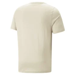 PUMA T-Shirt Essential Small Logo - Beige -HEXA KLEIDUNG SHOP a272e0e5c7f7