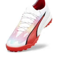 PUMA Ultra Ultimate Cage TT Breakthrough - Weiß/Schwarz/Fire Orchid -HEXA KLEIDUNG SHOP a591b8642126