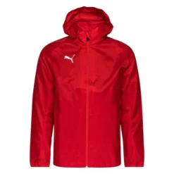 PUMA Regenjacke LIGA Core - Rot/Weiß