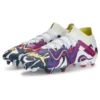 PUMA Future Ultimate FG/AG Creativity - Weiß/Team Violet/Fluro Yellow LIMITED EDITION -HEXA KLEIDUNG SHOP adfffcf7bd27