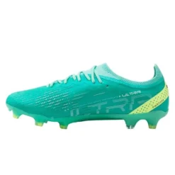 PUMA Ultra Ultimate FG/AG Pursuit - Electric Peppermint/Weiß/Fast Yellow -HEXA KLEIDUNG SHOP b2bdbfcb53a8