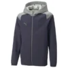 PUMA TeamCUP Casuals Hoodie - Blau/Grau Kinder -HEXA KLEIDUNG SHOP b45cc0e2e7c2