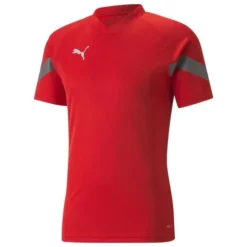 PUMA Training T-Shirt TeamFINAL - Rot/Grau