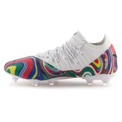 PUMA X Unisport Future 1.4 FG/AG Flags Of The World - Weiß/Schwarz/Rot/Archive Green LIMITED EDITION -HEXA KLEIDUNG SHOP bded7b32afef