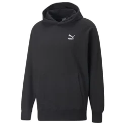 PUMA Hoodie Classics Relaxed - Schwarz/Weiß