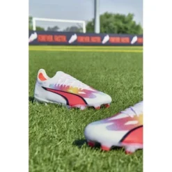 PUMA Ultra Ultimate FG/AG Breakthrough - Weiß/Schwarz/Fire Orchid -HEXA KLEIDUNG SHOP bf87f027b9f4