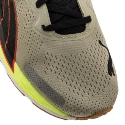 PUMA Laufschuhe Velocity Nitro 2 First Mile - Pebble Gray/Firelight/Schwarz -HEXA KLEIDUNG SHOP c4d318bb210b