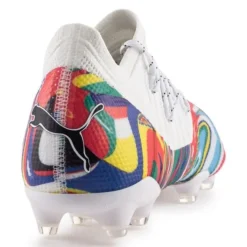 PUMA X Unisport Future 1.4 FG/AG Flags Of The World - Weiß/Schwarz/Rot/Archive Green LIMITED EDITION -HEXA KLEIDUNG SHOP c6099aaaf81f