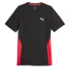 PUMA Lauf T-Shirt Run Favorite - Schwarz/Rot -HEXA KLEIDUNG SHOP c6eb9b813657
