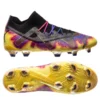 PUMA Future Ultimate FG/AG Elements - Team Violet/Schwarz/Yellow Sizzle/Rickie Orange LIMITED EDITION