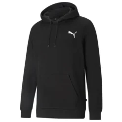 ESS Small Logo Hoodie FL Puma Black-Cat