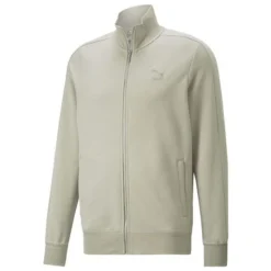 PUMA Jacke Track T7 - Pebble Gray