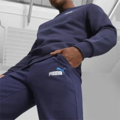 Puma Essentials+ Hose Mit Zweifarbigem Logo -HEXA KLEIDUNG SHOP d457f6c9a08e
