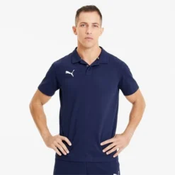 PUMA Polo TeamGOAL 23 Casuals - Peacoat/Weiß -HEXA KLEIDUNG SHOP d5ad43c9554a