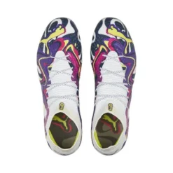 PUMA Future Ultimate FG/AG Creativity - Weiß/Team Violet/Fluro Yellow LIMITED EDITION -HEXA KLEIDUNG SHOP daa6032d478a