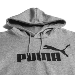 PUMA Hoodie Essential - Grau/Schwarz -HEXA KLEIDUNG SHOP e29ec651fb8e