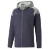 PUMA Hoodie TeamCUP Casuals - Blau/Grau -HEXA KLEIDUNG SHOP e7510ab0176d