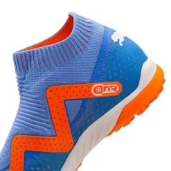 PUMA Future Match + Laceless TT Supercharge - Blau/Weiß/Orange -HEXA KLEIDUNG SHOP e8f5a889a6fb