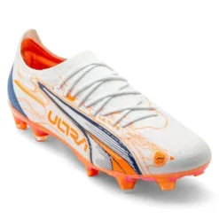 PUMA Ultra Ultimate FG/AG Astronaut - Weiß/Orange/Blazing Blue LIMITED EDITION -HEXA KLEIDUNG SHOP f2ebecb46e64