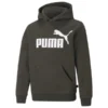 PUMA Hoodie Essentials Big Logo - Grün/Weiß Kinder -HEXA KLEIDUNG SHOP fedc1c1834b1