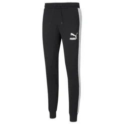 PUMA Trainingshose Iconic T7 - Schwarz/Weiß