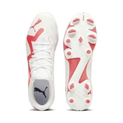 PUMA Future Play FG/AG Breakthrough - Weiß/Fire Orchid -HEXA KLEIDUNG SHOP 076698535255