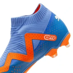 PUMA Future Match + Laceless FG/AG Supercharge - Blau/Weiß/Orange -HEXA KLEIDUNG SHOP 0ad3beca0f18