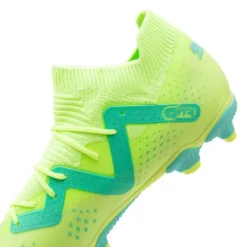 PUMA Future Match FG/AG Pursuit - Fast Yellow/Schwarz/Electric Peppermint Kinder -HEXA KLEIDUNG SHOP 0caba6d8ee69