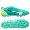 PUMA Ultra Match + Laceless MG Pursuit - Electric Peppermint/Weiß/Fast Yellow Kinder -HEXA KLEIDUNG SHOP 159386780147
