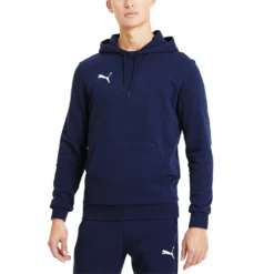 PUMA Herren TeamGOAL 23 Casuals Hoody Sweatshirt Pullover 656580 Dunkelblau -HEXA KLEIDUNG SHOP 173f8eba61cf703be1ad603da094f678