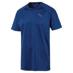 PUMA SS Tech Tee Herren T-shirt Sportswear 518389 05 Blau