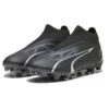 PUMA Ultra Match + Laceless FG/AG Eclipse - Schwarz/Asphalt -HEXA KLEIDUNG SHOP 21bc76f4af23