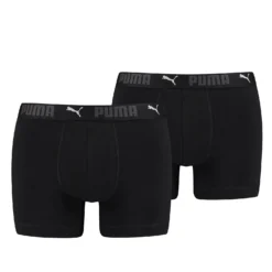 PUMA Boxershorts Herren 2er Pack Sport Aus Organischer Baumwolle / Unterwäsche Männer (S - XL)