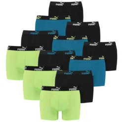 12 Er Pack Puma Boxer Boxershorts Herren Unterwäsche Retro Pants