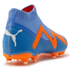 PUMA Future Match + Laceless FG/AG Supercharge - Blau/Weiß/Orange -HEXA KLEIDUNG SHOP 403be1a99b9d