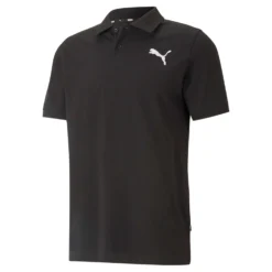 HEXA KLEIDUNG SHOP 9 PUMA Herren ESS Pique Polo Shirt Schwarz 586674 51
