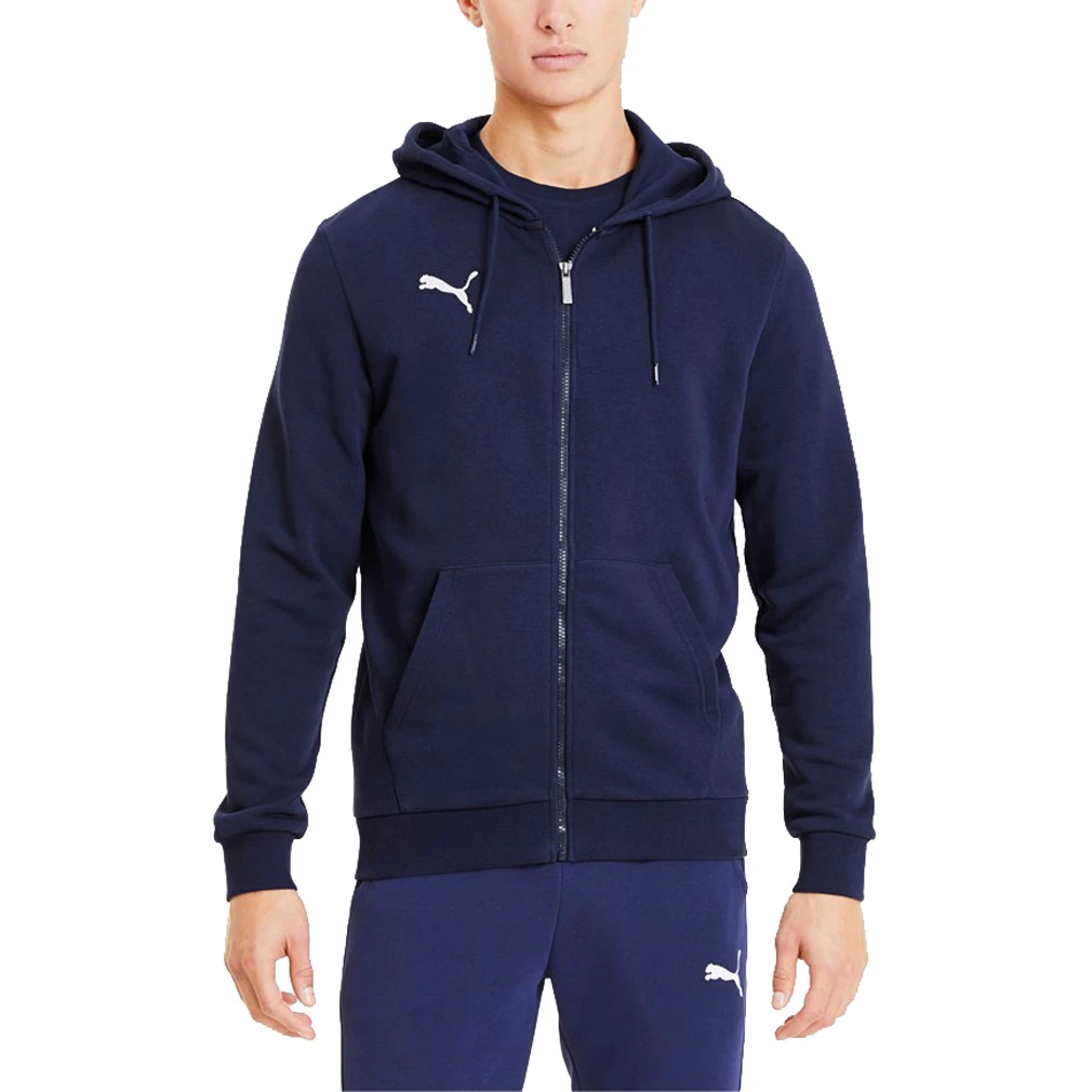 PUMA Herren TeamGOAL 23 Casuals Hooded Jacket Kapuzenjacke 656708 Dunkelblau 5 PUMA Herren TeamGOAL 23 Casuals Hooded Jacket Kapuzenjacke 656708 Dunkelblau – Bild 3