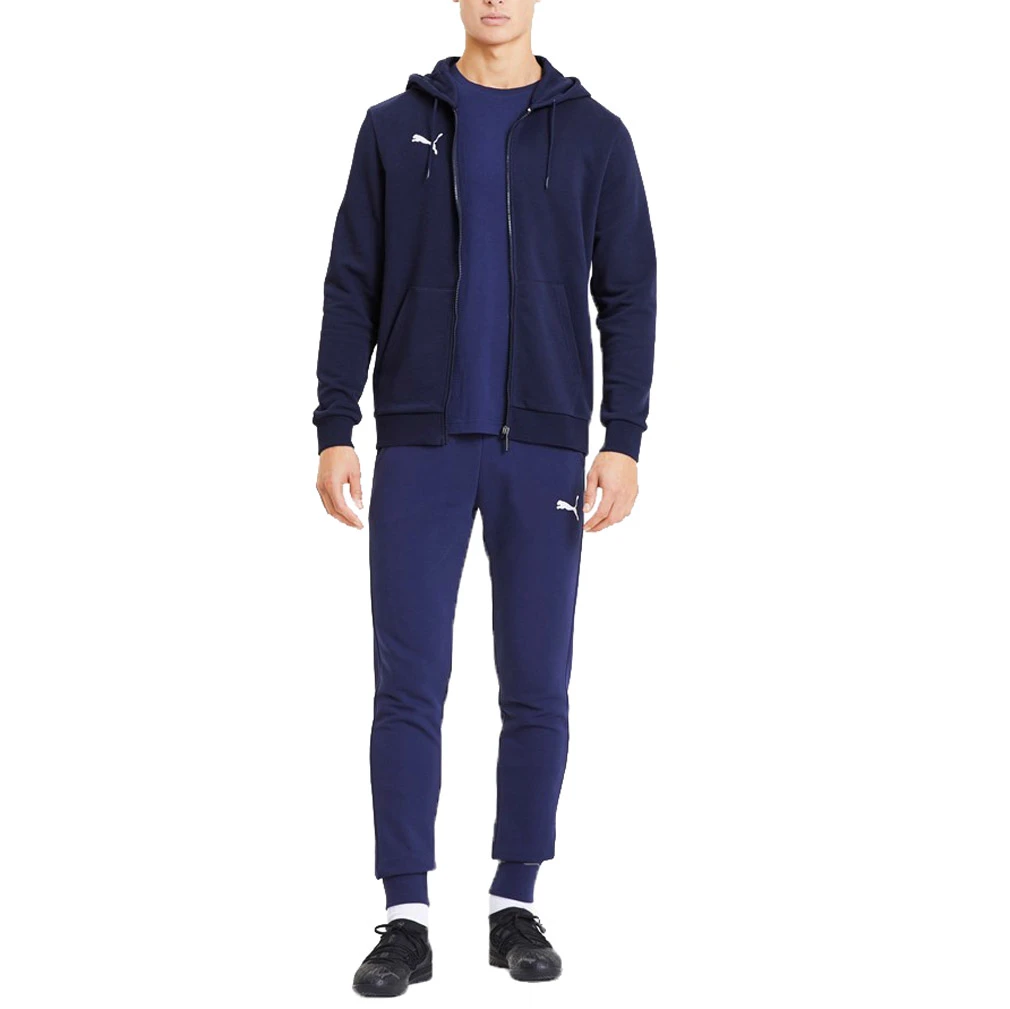 PUMA Herren TeamGOAL 23 Casuals Hooded Jacket Kapuzenjacke 656708 Dunkelblau 7 PUMA Herren TeamGOAL 23 Casuals Hooded Jacket Kapuzenjacke 656708 Dunkelblau – Bild 5