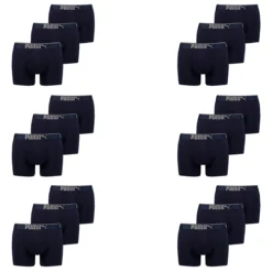 Puma Herren Boxershort Lifestyle Sueded Cotton 18 Er Pack