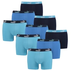 9 Er Pack Puma Boxer Boxershorts Herren Unterwäsche Sportliche Retro Pants