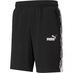 PUMA Amplified Shorts 9 TR Sporthose Trainingshose Übergröße 585786 01 Schwarz